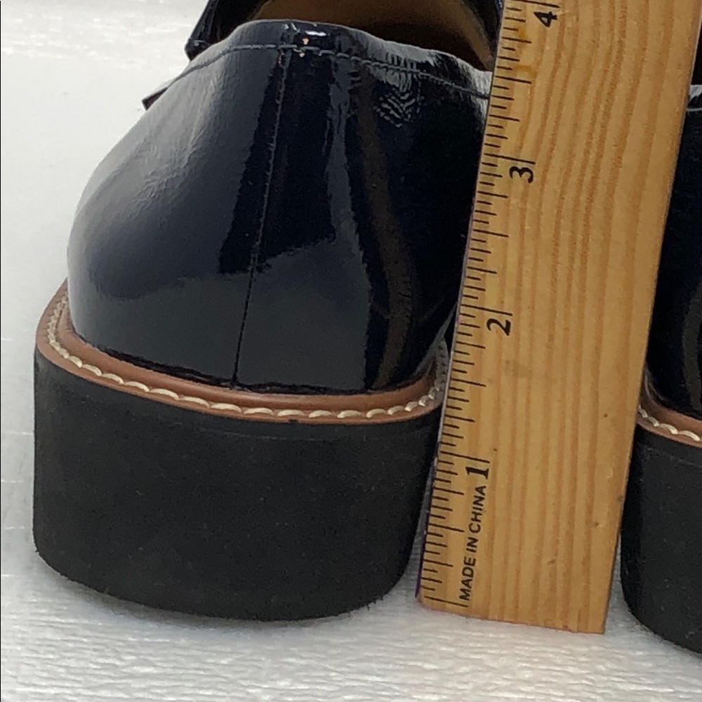 Naturalizer Adiline Loafer Navy Blue Patent Leather Slip On Women’s Size 9.5M - Picture 13 of 14